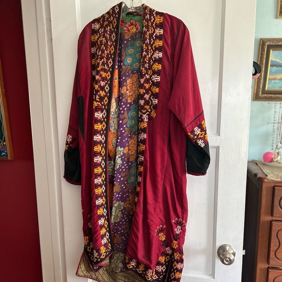 Vintage Turkish Kaftan Robe size small - Picture 3 of 4